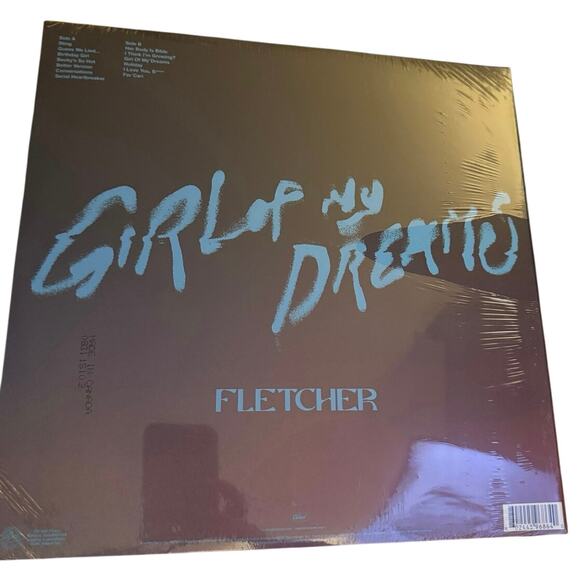 Fletcher Girl Of My Dreams Hot Pink Limited Edition LP Vinyl Brand New Sealed - Picture 2 of 3